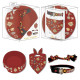 Set de Regalo Harry Potter Rojo Multicomposición Perro 4 Piezas