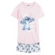 Pijama de Verano Stitch Rosa