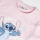 Pijama de Verano Stitch Rosa