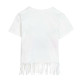 Child's Short Sleeve T-Shirt Stitch White