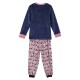 Pijama Infantil Minnie Mouse Azul oscuro