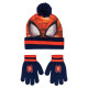 Gorro y Guantes Spider-Man Rojo