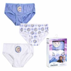 Pack de Braguitas para Niña Frozen 3 Unidades Multicolor