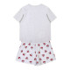 Pijama Minnie Mouse Gris Mujer