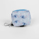 Dispensador de Bolsas Stitch Azul claro 100 % poliéster 9 x 21 x 3 cm