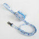 Dispensador de Bolsas Stitch Azul claro 100 % poliéster 9 x 21 x 3 cm