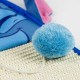 Scratching Post for Cats Stitch Blue Multi-composition 23 x 29,5 x 0,5 cm