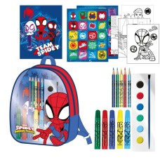 Child's Drawing Rucksack Spidey Blue 22 x 23 x 7 cm