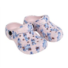 Zuecos de Playa Stitch Rosa