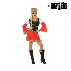 Costume for Adults Red (2 pcs) Russian Woman