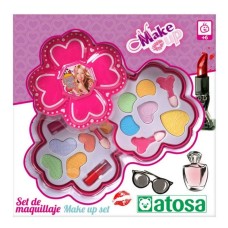 Set de Maquillaje Infantil Flor Rosa