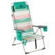 Folding Chair Green 108 x 47 x 30 cm