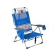 Folding Chair Blue 87 x 51 x 23 cm