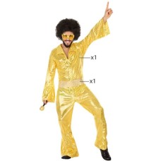 Costume Disco Men Golden