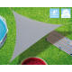 Toldo 5 x 5 x 5 m Gris Triangular