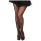 Costume Stockings Skull Black Pirate