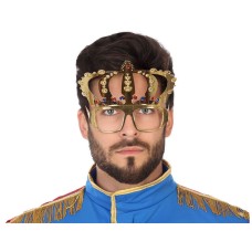 Glasses King Crown Golden