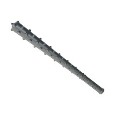 Plastic mace Grey Plastic 53 cm