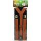 Adjustable straps Brown Orange