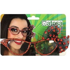 Glasses Red Lasso Bright