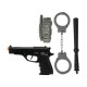 Police Set Black Accessories