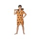 Costume for Children Caveman Orange (1 Pc)