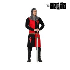 Costume for Adults Red Black Multicolour (2 Pieces) (2 Units)