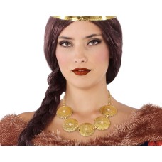 Necklace Golden Costune accessorie Queen