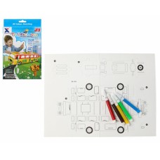 Paper Craft games 3D Colouring Puzzle