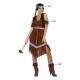 Costume for Adults Brown American Indian (3 Pieces)