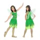 Disfraz para Niños Verde Hada de Primavera Fantasía (2 Piezas) (2 pcs)