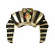 Tocado de Faraón Dorado Negro