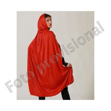 Capa Negro Rojo 1,2 m