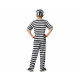 Costume for Children Multicolour Male Prisoner