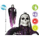 Decoración para Halloween Esqueleto 180 x 80 x 16 cm Bruja