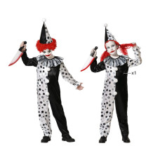 Disfraz para Niños Gris Payaso Infantil