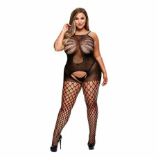 Bodystocking Con Tirantes Talla Grande Baci Lingerie 00445