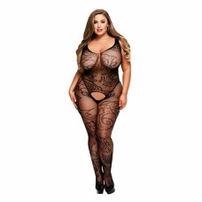 Bodystocking Con Tirantes Talla Grande Baci Lingerie 00308