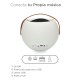 Bluetooth loudspeaker with LED light KSIX Bubble White Laptop