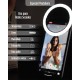 Rechargeable Selfie Ring Light KSIX 3W