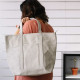 Shopping Bag KSIX kraft paper Polyester Grey