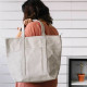 Shopping Bag KSIX kraft paper Polyester Grey