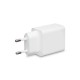 Cargador de Pared KSIX 2 USB 2.4A Blanco