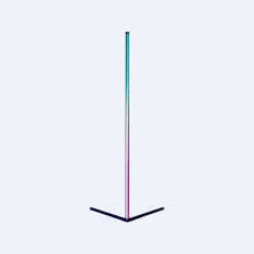 Floor Lamp KSIX 12 W 220-240 V 140 cm