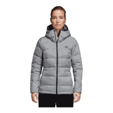 Women's Sports Jacket HELIONIC MEL CZ Adidas 1385 Grey