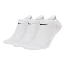 Calcetines Deportivos Nike  3PPK SX2554 101 Blanco/Negro