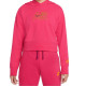 Hooded Sweatshirt for Girls  CROP HOODIE  Nike DM8372 666  Pink