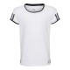 Child's Short Sleeve T-Shirt Adidas CLUB TEE DU2464 White Polyester