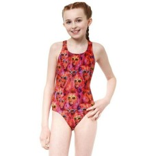 Child's Bathing Costume Ypsilanti Cool Catz Rave Back Multicolour