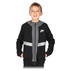 Chaqueta Deportiva para Niños Nike Negro Algodón